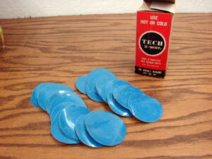 Vintage Tech 2-Way Tire Repair Patch Tube and Tubeless Small Round Box