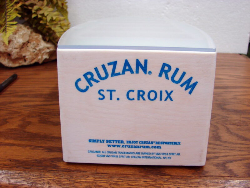 Bar Ware Cruzan Rum St Croix Boat Condiment Bar Drink Garnishes 5 Compartments w/ Lid, Moose-R-Us.Com Antiques Collectibles Log Cabin Decor