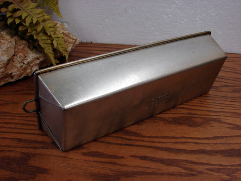 Vintage Ekcoloy Silver Beauty Cake Meat Loaf 13&#8243; USA Pan, Moose-R-Us.Com Antiques Collectibles Log Cabin Decor