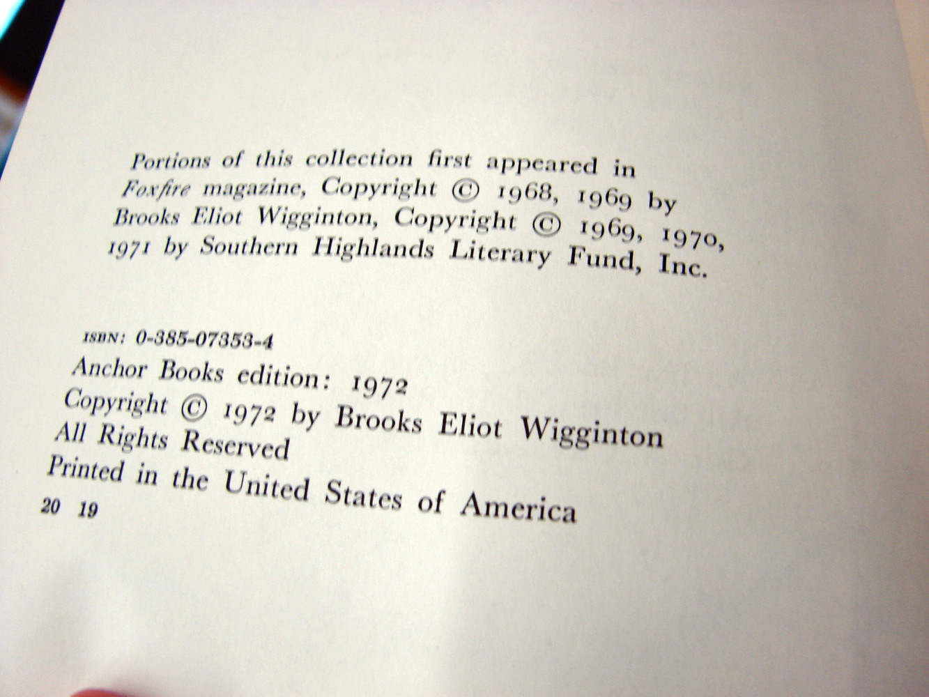 Vintage The Foxfire Book Vol. 1-3 Eliot Wigginton Homesteading Box Set 1970's Anchor Books - Image 3