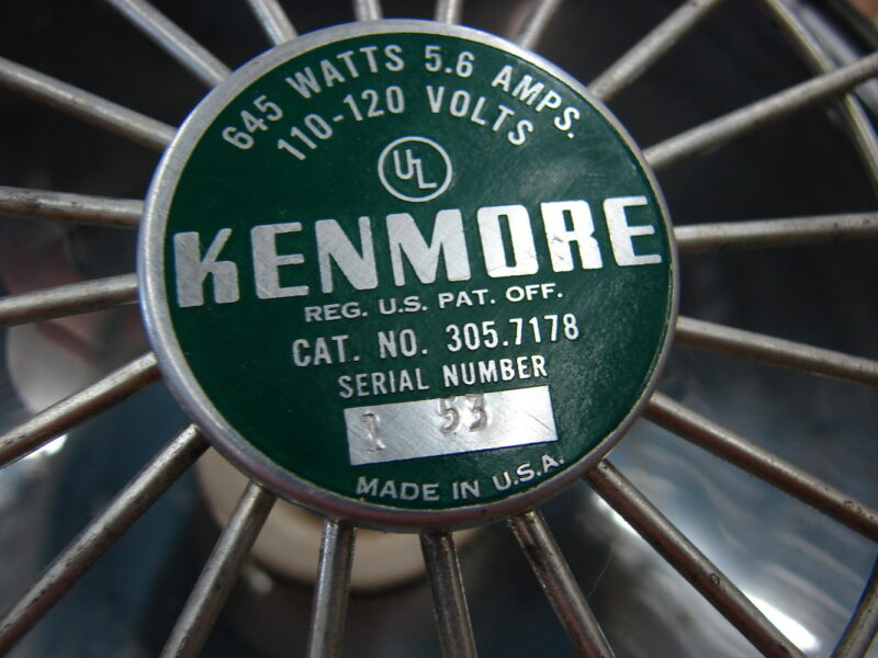 Vintage Art Deco Kenmore Radiant Heat Metal Iron Heater Mint Green Tested Working, Moose-R-Us.Com Antiques Collectibles Log Cabin Decor