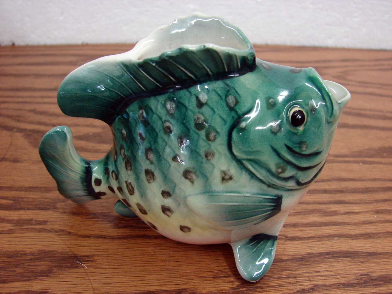 Vintage China Lefton Panfish Sunfish Fish Creamer
