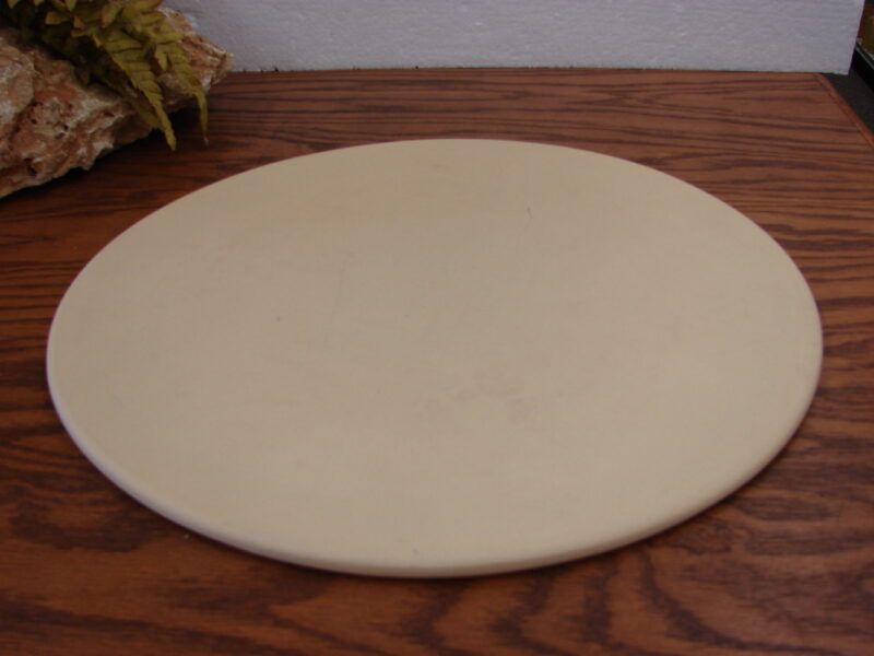 Pampered Chef Large Flat Stoneware Pizza Stone 15&#8243; Like New, Moose-R-Us.Com Antiques Collectibles Log Cabin Decor