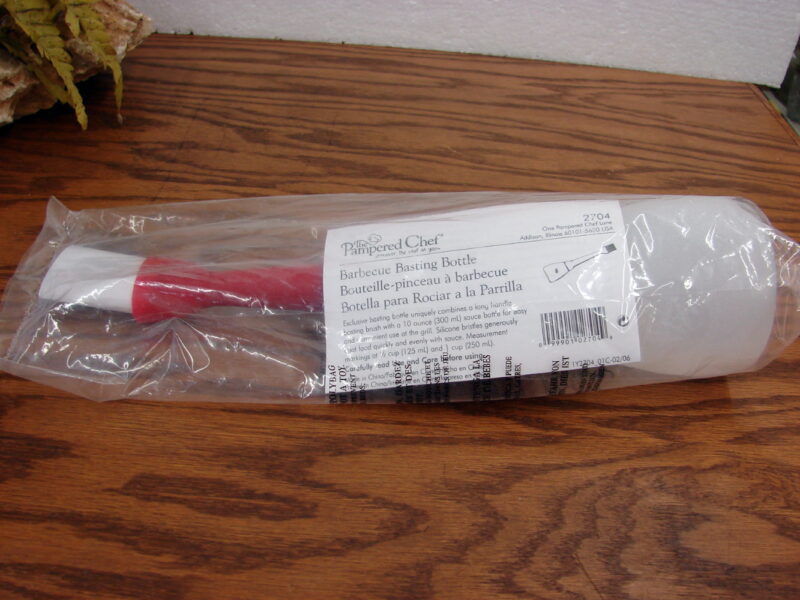 Brand New Pampered Chef Grill Griddle BBQ Basting Bottle #2704, Moose-R-Us.Com Antiques Collectibles Log Cabin Decor