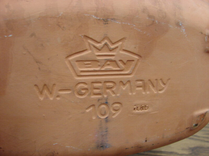 Vintage Romertopf Terra Cotta Clay Roaster Baker #109 West Germany, Moose-R-Us.Com Antiques Collectibles Log Cabin Decor