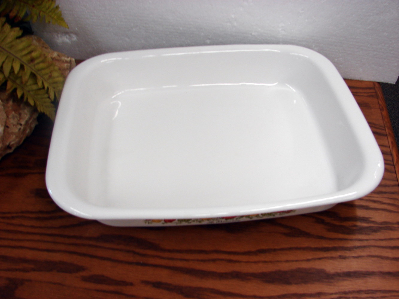 Vintage Corning Ware Spice of Life A-76 Large Open Roaster 14x12 - Image 2