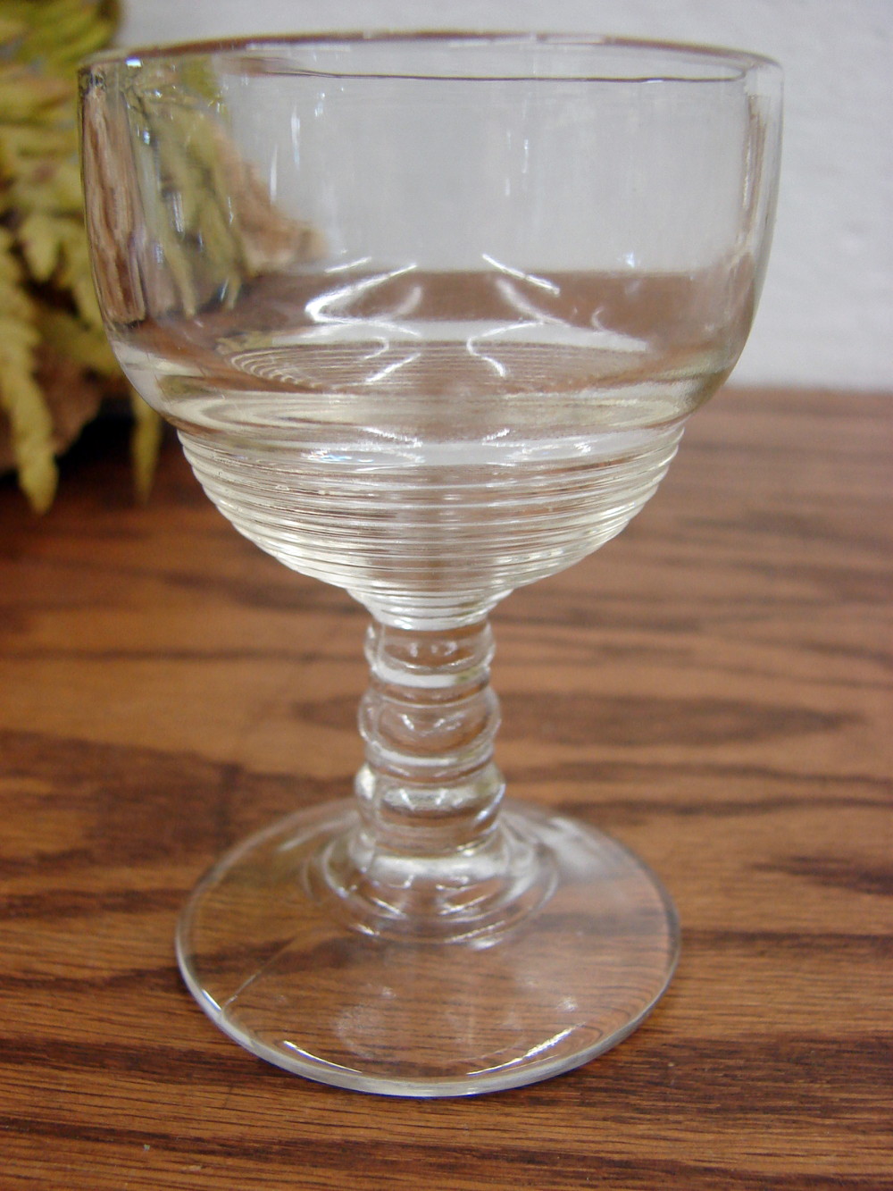 Set/10 Vintage Clear Ribbed Anchor Hocking Manhattan Sherry Cordial Glasses - Image 3