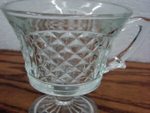 Set/11 Vintage Gorgeous Colony Baroque Footed Punch Cups