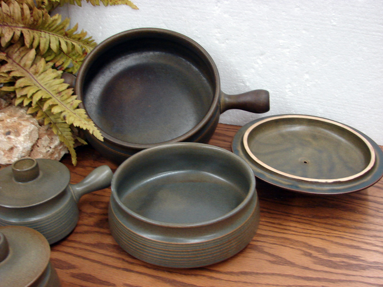 Vintage Denby-Langley Sherwood French Onion Soup Casserole Set/13 - Image 2