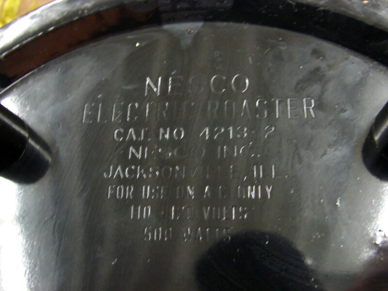 Vintage 1930&#8217;s Nesco Electric Roaster Art Deco Enamelware Chrome Tested, Moose-R-Us.Com Antiques Collectibles Log Cabin Decor