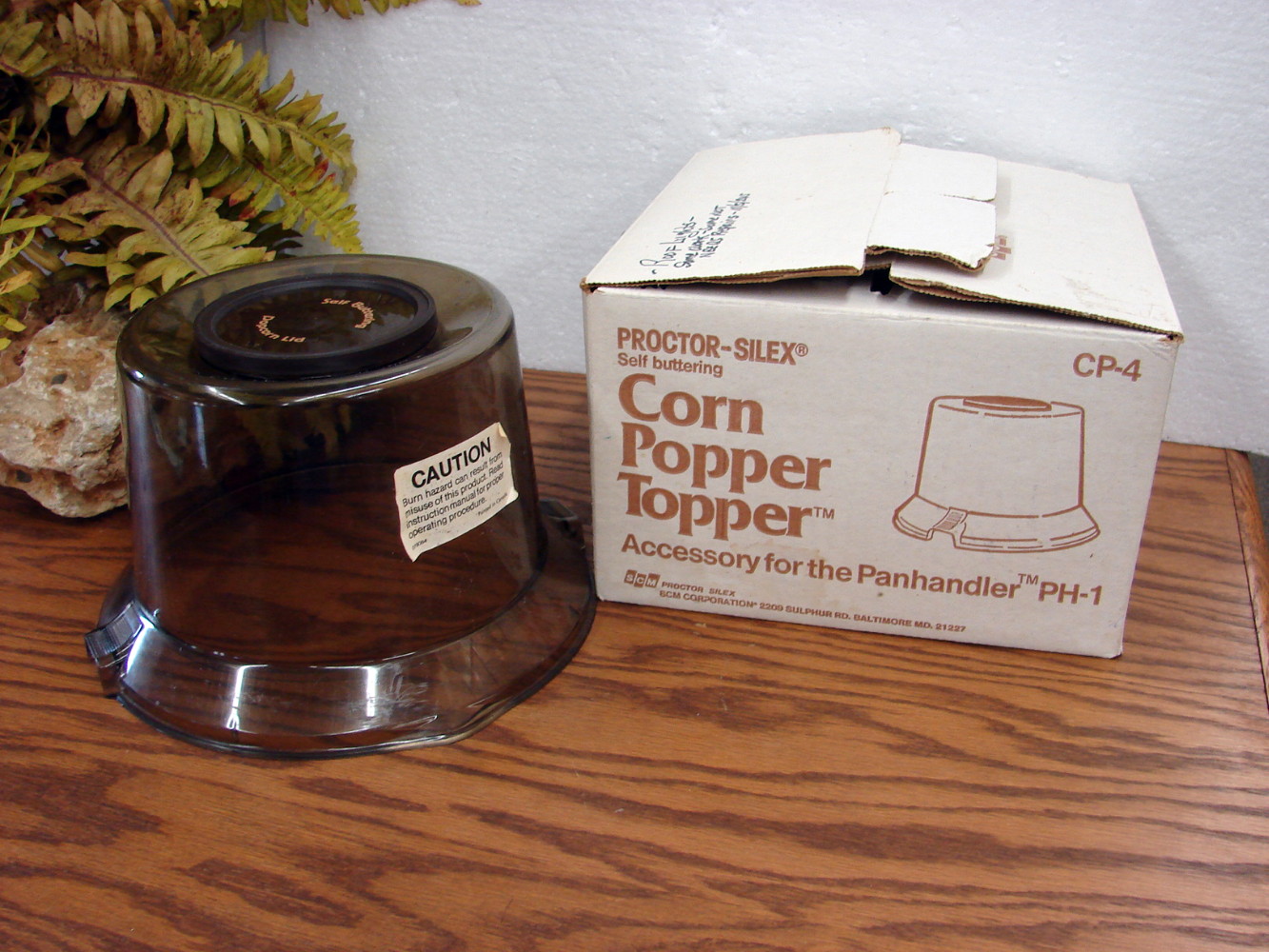 Vintage Proctor Silex Corn Popper Topper CP-4 for Panhandler