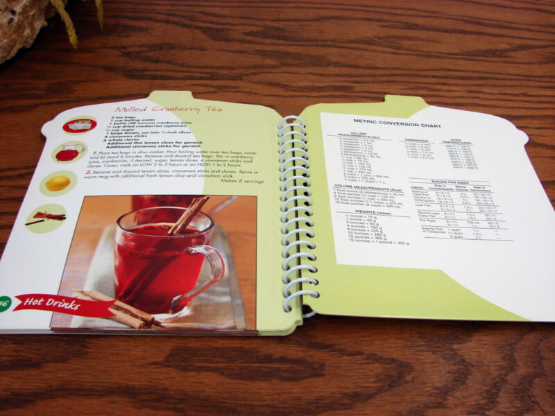 Rival Crock Pot Cook Book 47 Pages Recipes Spiral Coated Covers, Moose-R-Us.Com Antiques Collectibles Log Cabin Decor