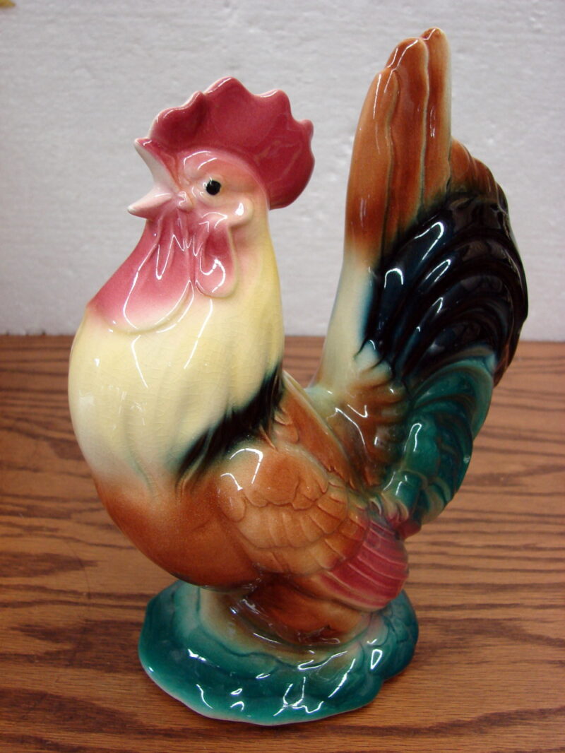 Vintage Royal Copley Ceramic Rooster Figurine Farmhouse Decor - Image 2