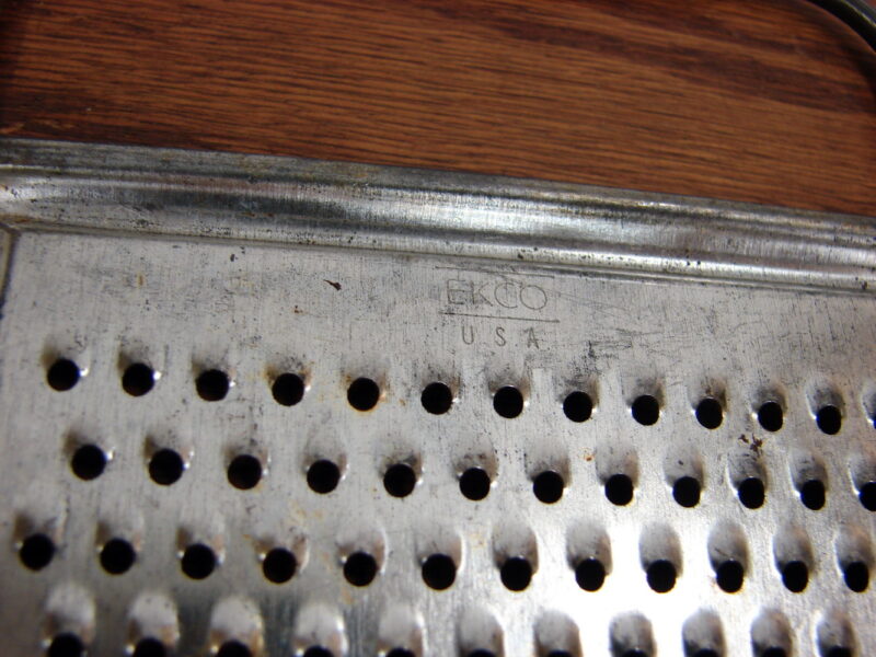 Set/2 Vintage All in One and Ekco Grater Zester Slicer Stainless Steel, Moose-R-Us.Com Antiques Collectibles Log Cabin Decor