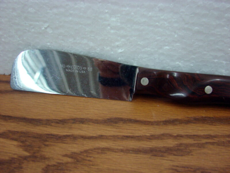 Vintage Cutco 68 Cheese Knife Spreader Swirl Handle, Moose-R-Us.Com Antiques Collectibles Log Cabin Decor