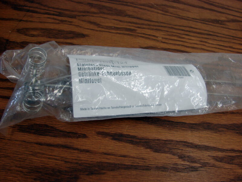 Brand New Whipper Pampered Chef Stainless Steel Mini Whip #2635, Moose-R-Us.Com Antiques Collectibles Log Cabin Decor