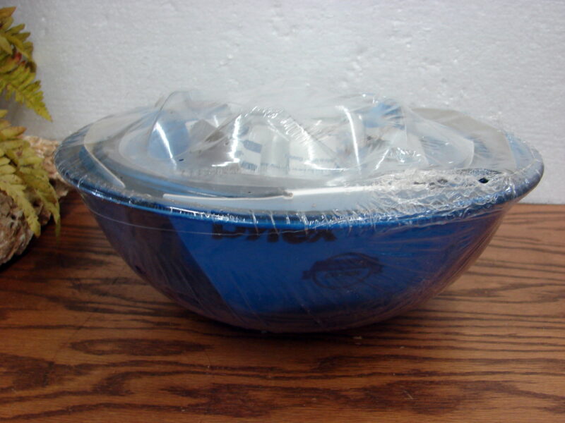 Brand New 4 pc Set Pyrex Originals Cobalt Blue Nesting Mixing Bowls Measuring Cup, Moose-R-Us.Com Antiques Collectibles Log Cabin Decor