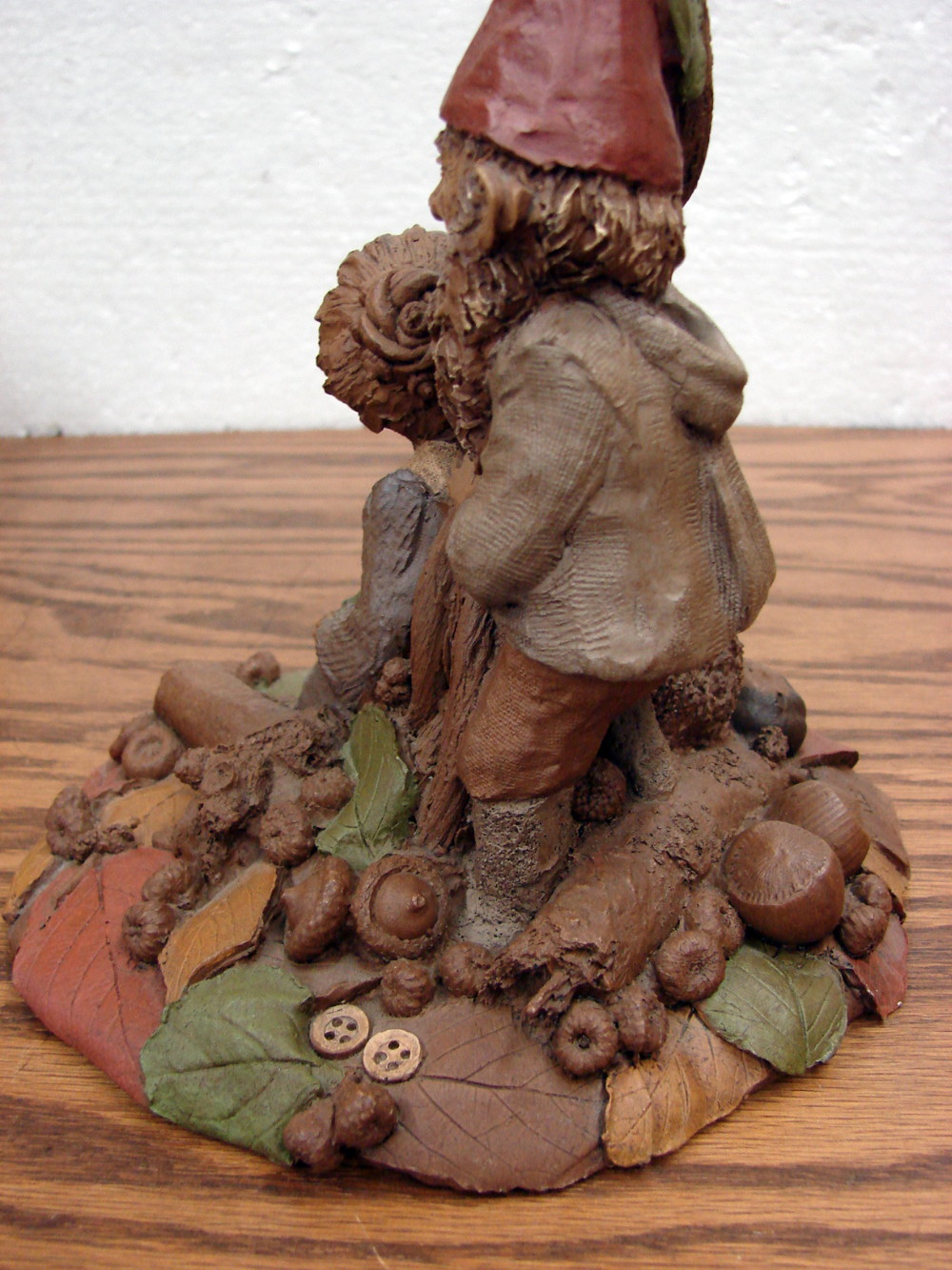 Retired Tom Clark Gnome Sugar & Spice Pecan Resin Figurine 1984 Cairn Studios - Image 2