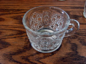 Set/12 Vintage LE Smith Glass Daisy Button Punch Bowl Cups Only Replacement