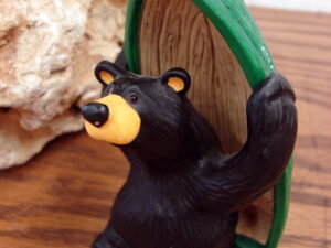 Retired Big Sky Carvers Bearfoots Bears Jeff Fleming Let's go Fishin w/ Boat