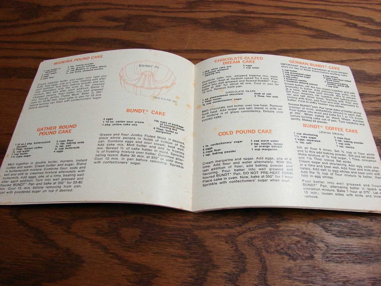 Vintage Nordic Ware Unusual Old World and American Recipes Booklet Cookbook - Image 4