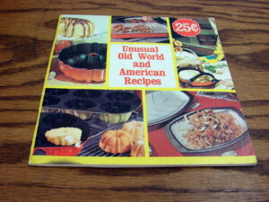 Vintage Nordic Ware Unusual Old World and American Recipes Booklet Cookbook