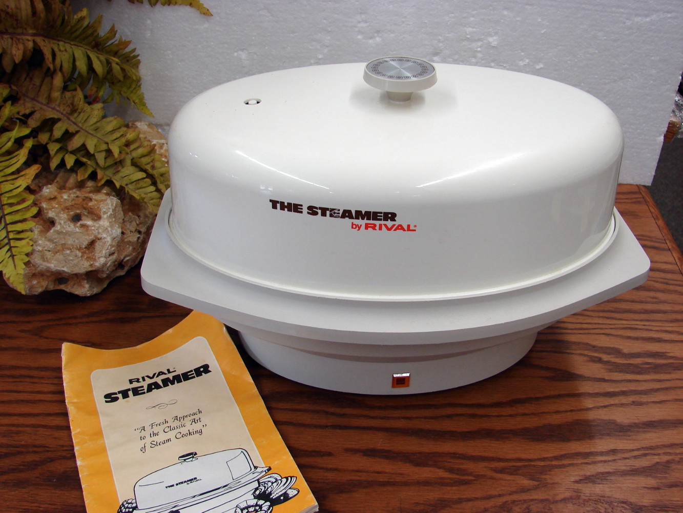 Rival Automatic The Steamer Rice Cooker #4450 Electric Steam Basket Rice Bowl