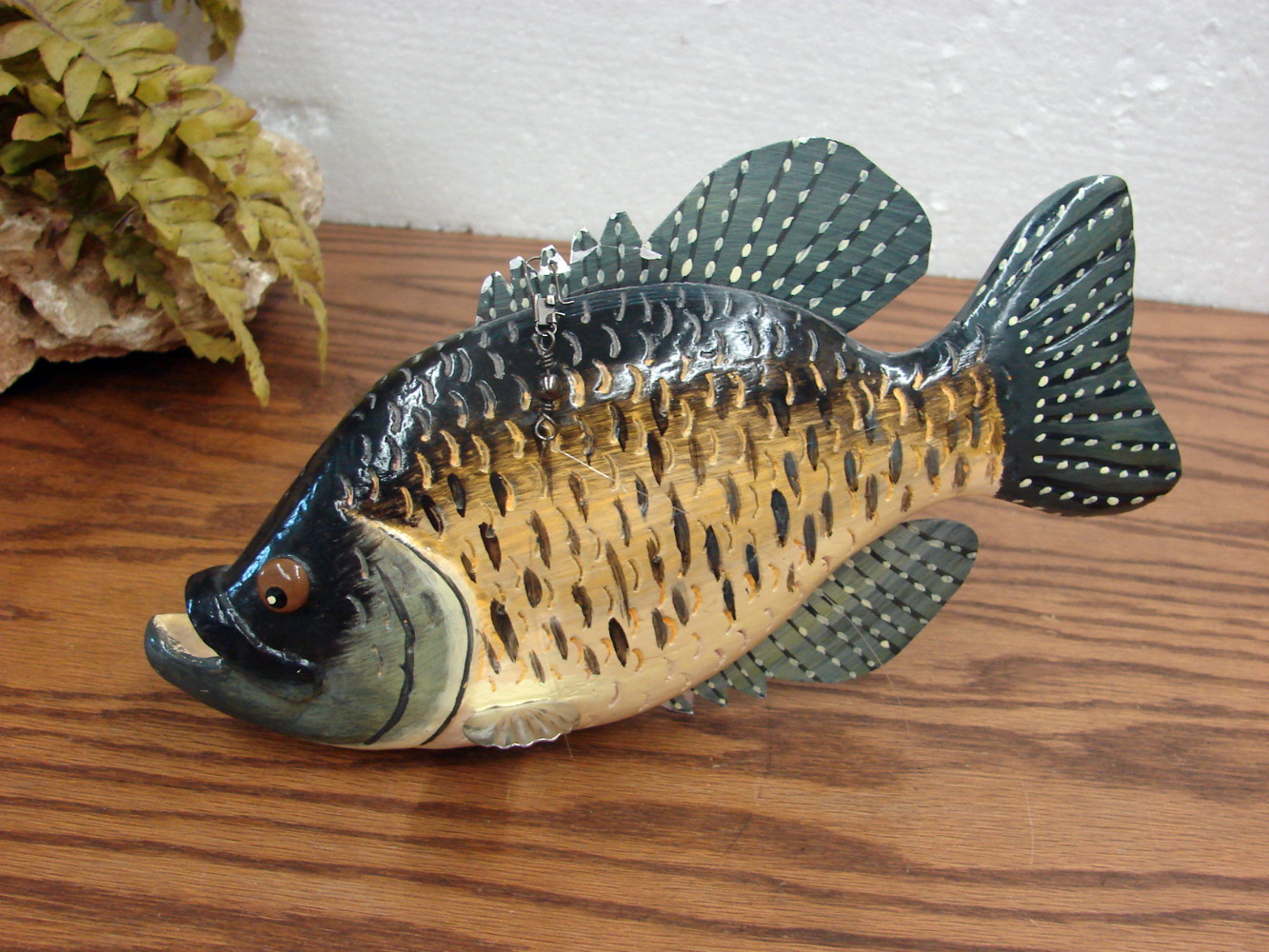 Vintage Original Grand Daddy Bait Company Decoy Crappie Keeper Jerry Eppel