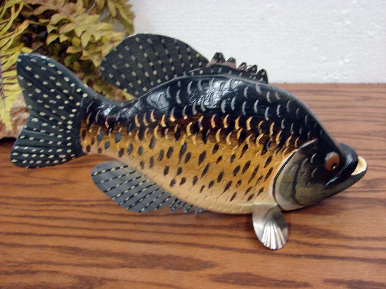 Vintage Original Grand Daddy Bait Company Decoy Crappie Keeper Jerry Eppel - Image 2