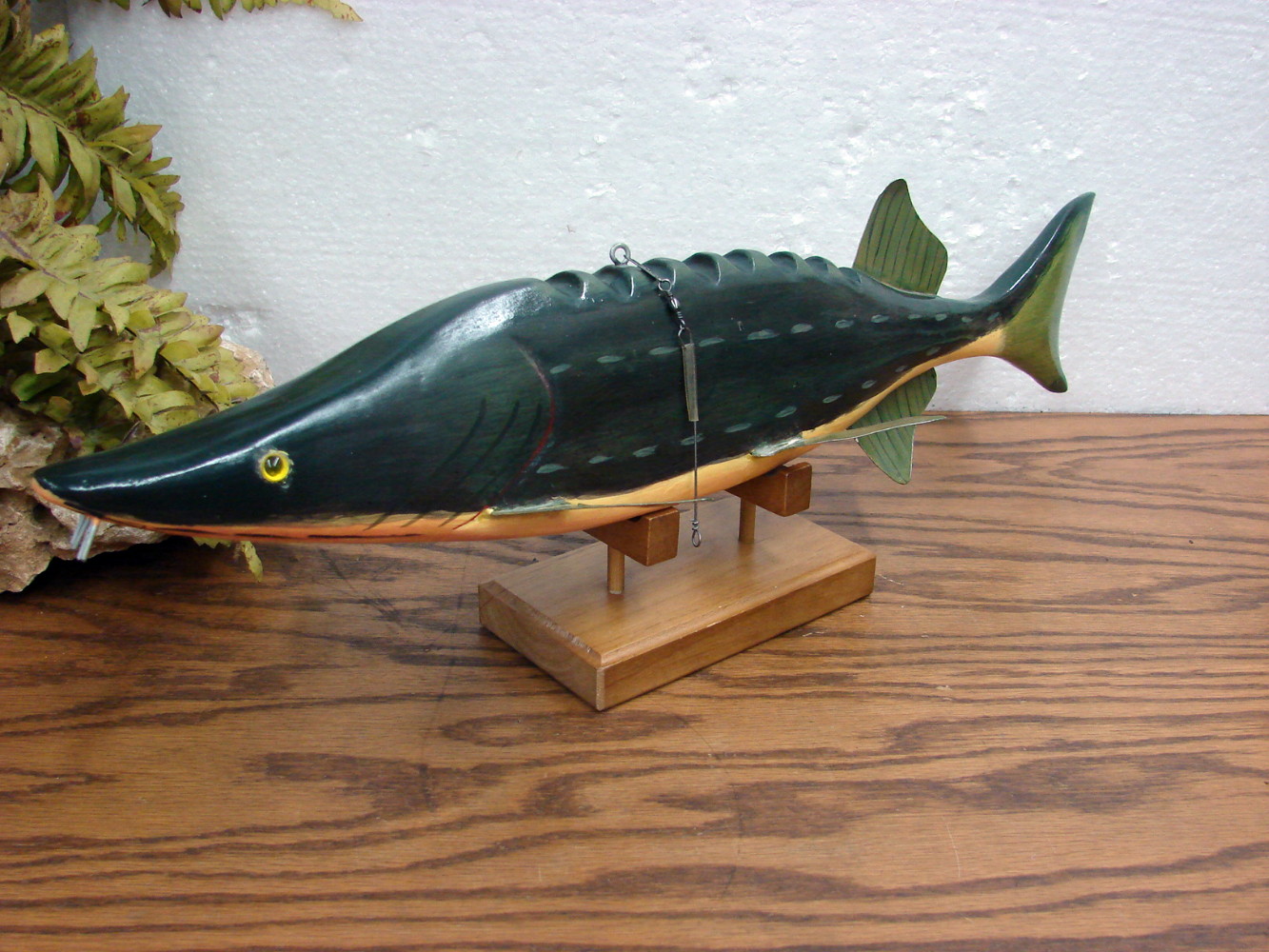 Vintage Original Grand Daddy Bait Company Decoy Oldie Sturgeon Jerry Eppel