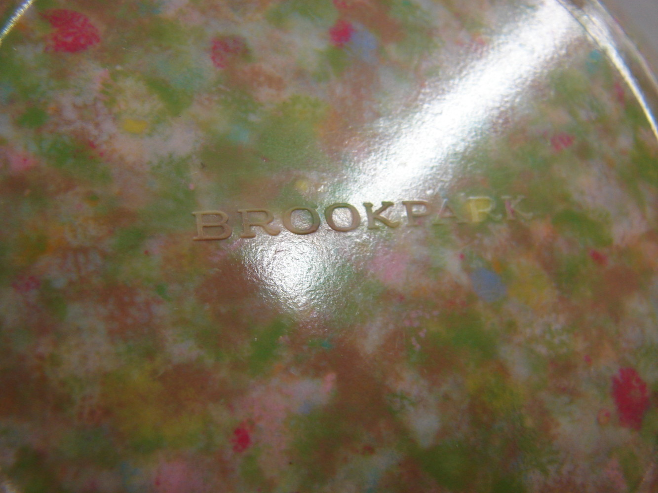 Set/3 Vintage Brookpark Sage Green Confetti Melamine Melmac Nest Mixing Bowls - Image 4