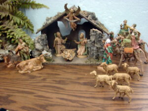 18 Pc Italy 4-7" Fontanini Depose Nativity Stable Zampognaro Wise Men on Camels etc.