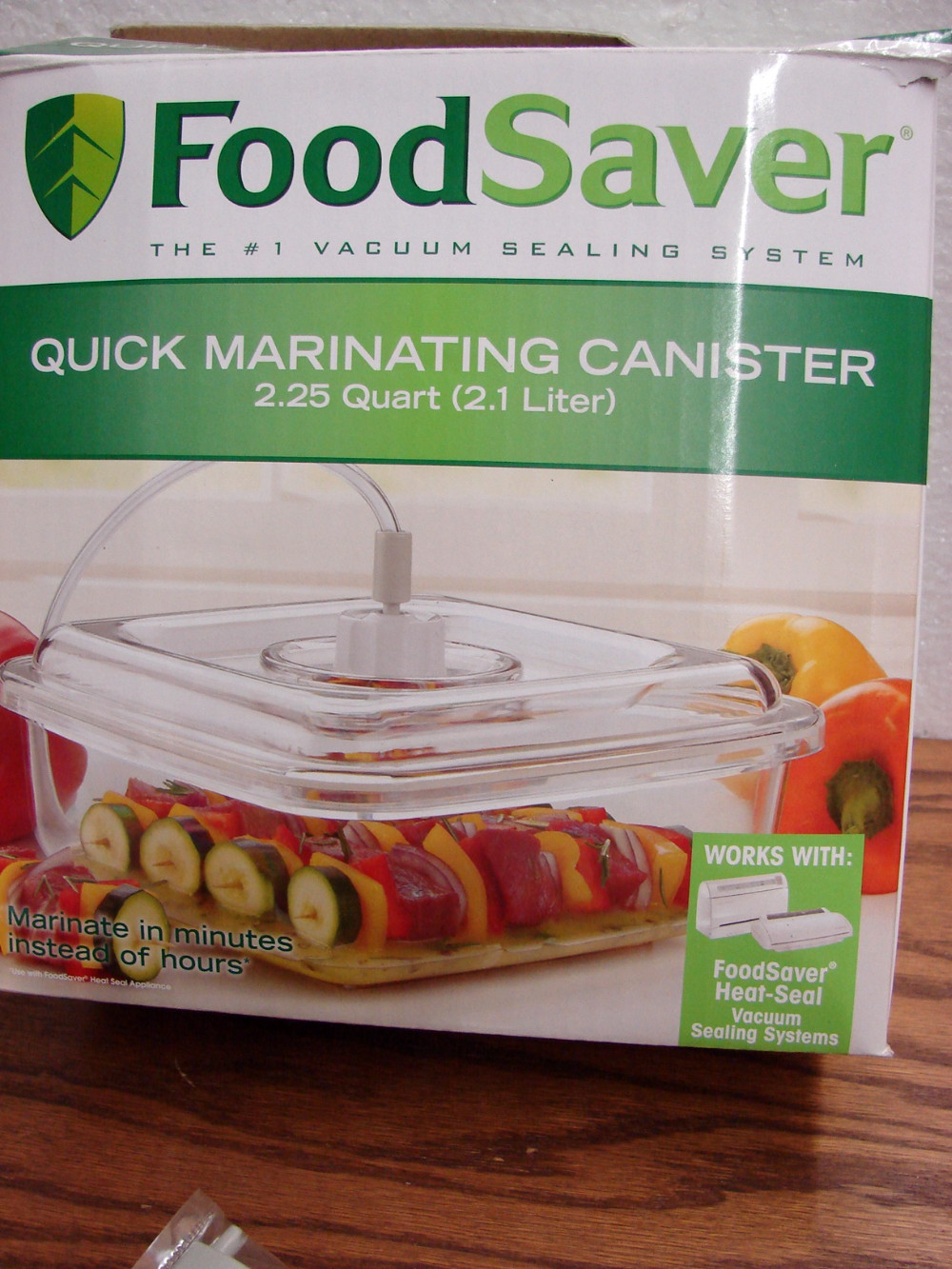 Brand New FoodSaver Quick Marinating Square Vacuum Seal Container 2.25 Qt - Image 2