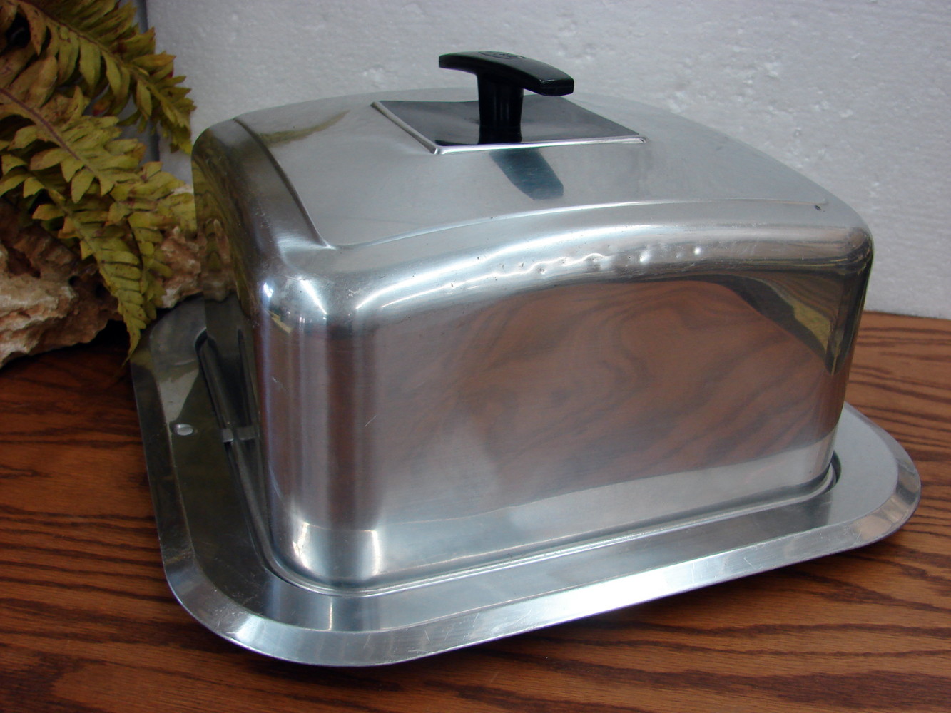 Vintage West Bend Large Square Cake Carrier Storage Latching Lid CAKE Logo - Image 2