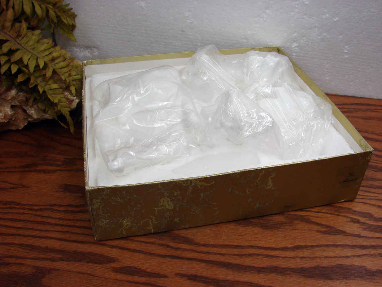 Brand New Lenox White Collection The Animals The Nativity Donkey Ox Camel Original Box Bottom - Image 2