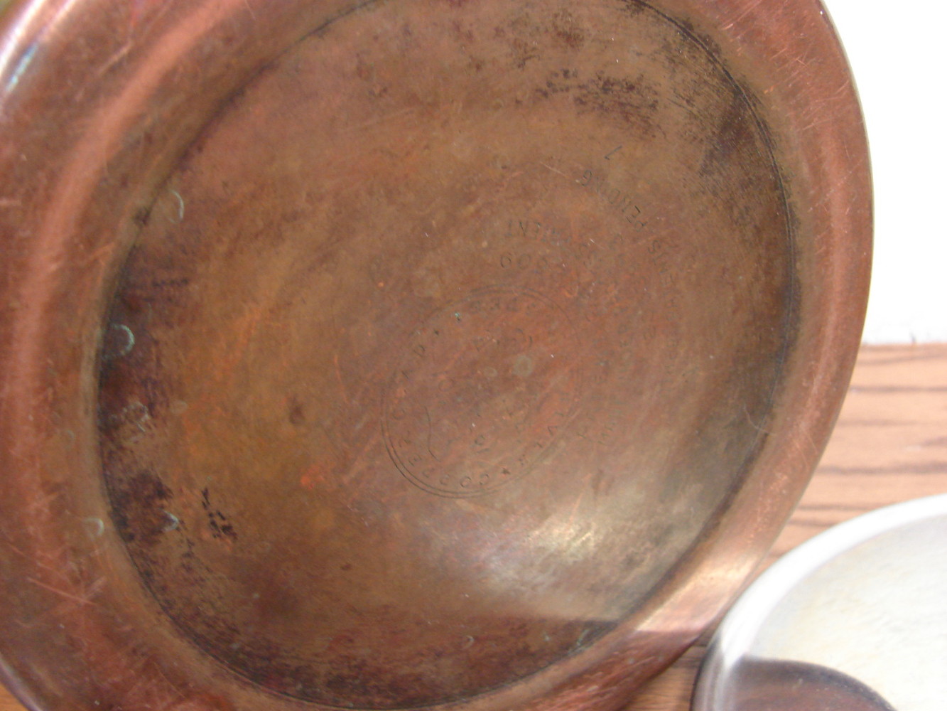 Complete Vintage Copper Bottom Revere Ware 4 Qt Pressure Cooker - Image 6