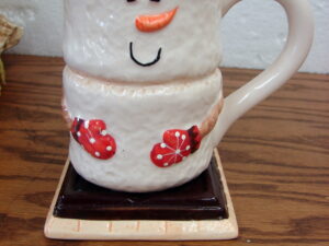 S'Mores Hot Cocoa Mug Midwest of Cannon Falls Red Mittens