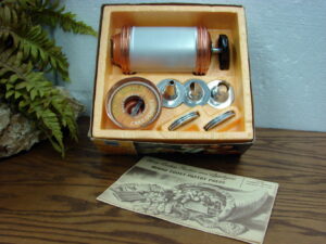 Vintage Complete Original Mirro #358 Spritz Cookie Cooky Press Donut Maker Head in Box