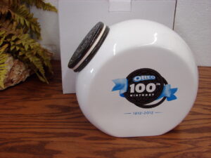 Oreo 100th Birthday Anniversary Ceramic Cookie Jar 1912-2012