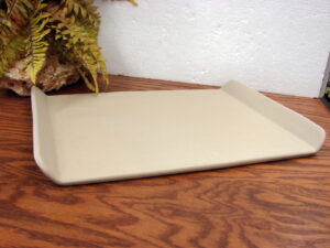 Pampered Chef Family Heritage Stoneware #1343 Flat Cookie Sheet 15 x 13"