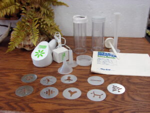 Vintage Complete Wear-Ever Super Shooter Double Barrel Electric Spritz Cookie Press Gun No Box