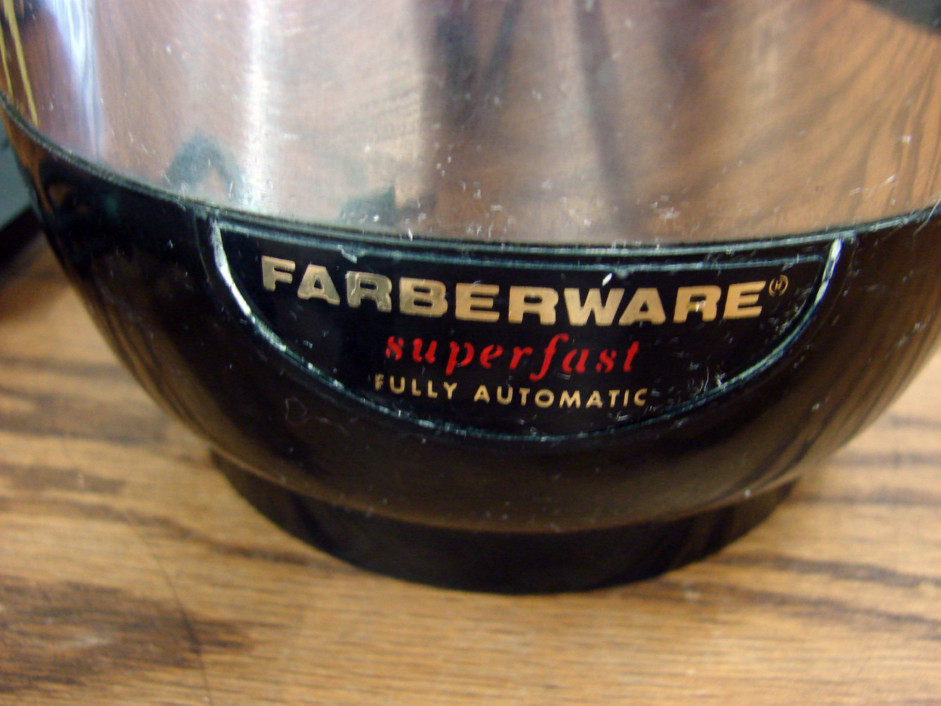 Vintage #142 Farberware 12 Cup Stainless Steel Superfast Electric Coffee Percolator Tested - Image 2