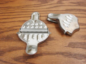 Set/2 Ritter Citro Service Rostfrei 18/8 Lemon Lime Slice Juicers Squeezer Made in Germany