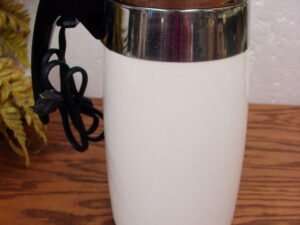 Complete Vintage 10 Cup Corning Ware All White Electric Percolator Coffee Maker Tested
