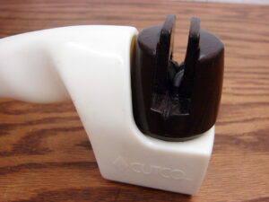 Vintage Cutco Knife Sharpener White