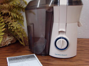 Hamilton Beach Electric Big Mouth Centrifuge Juicer Complete Tested CJ14