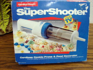 Brand New Hamilton Beach Super Shooter Cordless Spritz Cookie Press Food Decorator Gun #80000