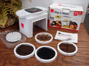New Style Ronco Veg-O-Matic Food Dicer Cutter Original Box