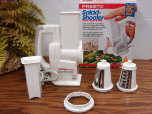 Presto Salad Shooter Electric Slicer Shredder #02910 Like New in Box