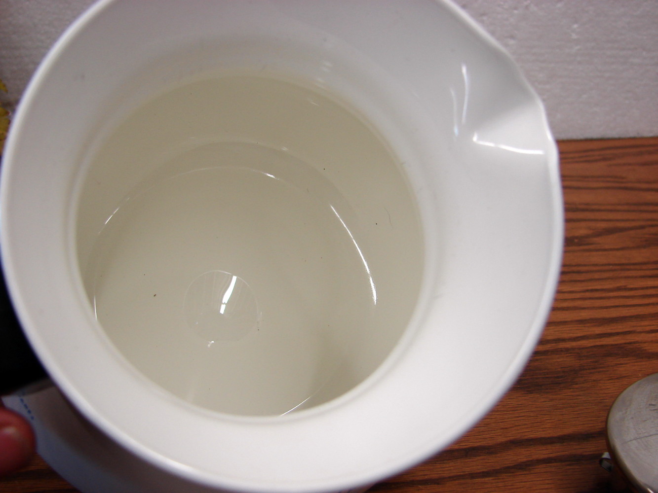 Vintage 6 Cup Corning Ware Blue Cornflower Carafe Teapot Coffee Tea Server Metal Lid - Image 3